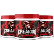 3 Pack Creaking   Original Creaking Powder with a Natural Daily Blend for Energy & Wellness | Clean, Gentle, Easy-to-Take Powder 90 Servings