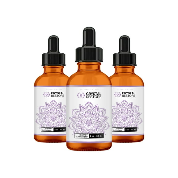 (3 Pack) Crystal Restore - Crystal Restore Liquid Drops