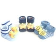 thumbnail image 1 of 3 Pack Cute Infant Baby 3D Socks Slippers, Non Slip Design, 0 - 6 Months, 1 of 6