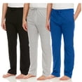 thumbnail image 1 of 3 Pack: Daresay Comfy Men's Lounge Pants - Pajamas pants for men With Pockets and Adjustable Waistband - Up to 3XL, 1 of 4