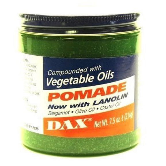 3 Pack Dax Pomade Compounded With Vegetable Oils, 7.5 Ounce
