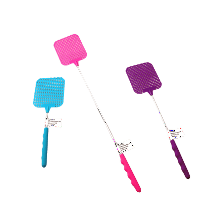 3-Pack Telescopic Fly Swatter – Extendable & Retractable, 28-Inch Reach, Compact & Lightweight for Home, Camping & Outdoor Use – Assorted Colors Only Dependable Ships From USA - Buyer Beware price history and forecast - Dependable Industries
