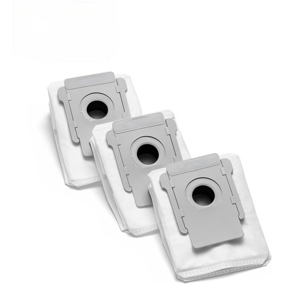 3-Pack Dirt Disposal Bags for iRobot Roomba Replacement Parts, all Roomba Clean Base Models i2/i3/i3+/i4/i4+/i6/i6+/i7/i7+/i7plus/i8++/E5/E6/E7 Vacuum Bags