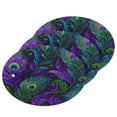 thumbnail image 1 of 3 Pack Dish Sponges Bulk Natural Sponges Household Cleaning Sponge Non-Scratch for Kitchen Dishwashing and Cleaning Dishes Peacock Feathers Pattern, 1 of 7