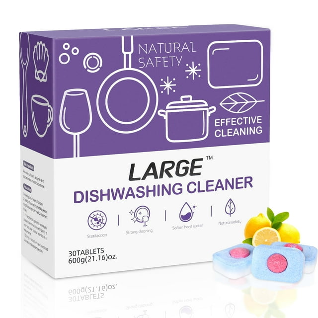 3 Pack Dishwasher Cleaner and Deodorizer, Extra Clean Dishwasher