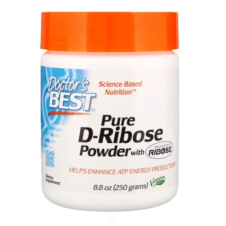 (3 Pack) Doctor's Best D-Ribose,Pure,Pwdr 250 Gram