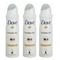 3 Pack Dove Invisible Dry Antiperspirant Deodorant Spray, 150ml (5.07 oz)