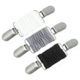 thumbnail image 1 of Uxcell 3 Pack Dress Cinch Clips, Tightener Dress Back Cinch Clip White, Black, Gray, 1 of 3