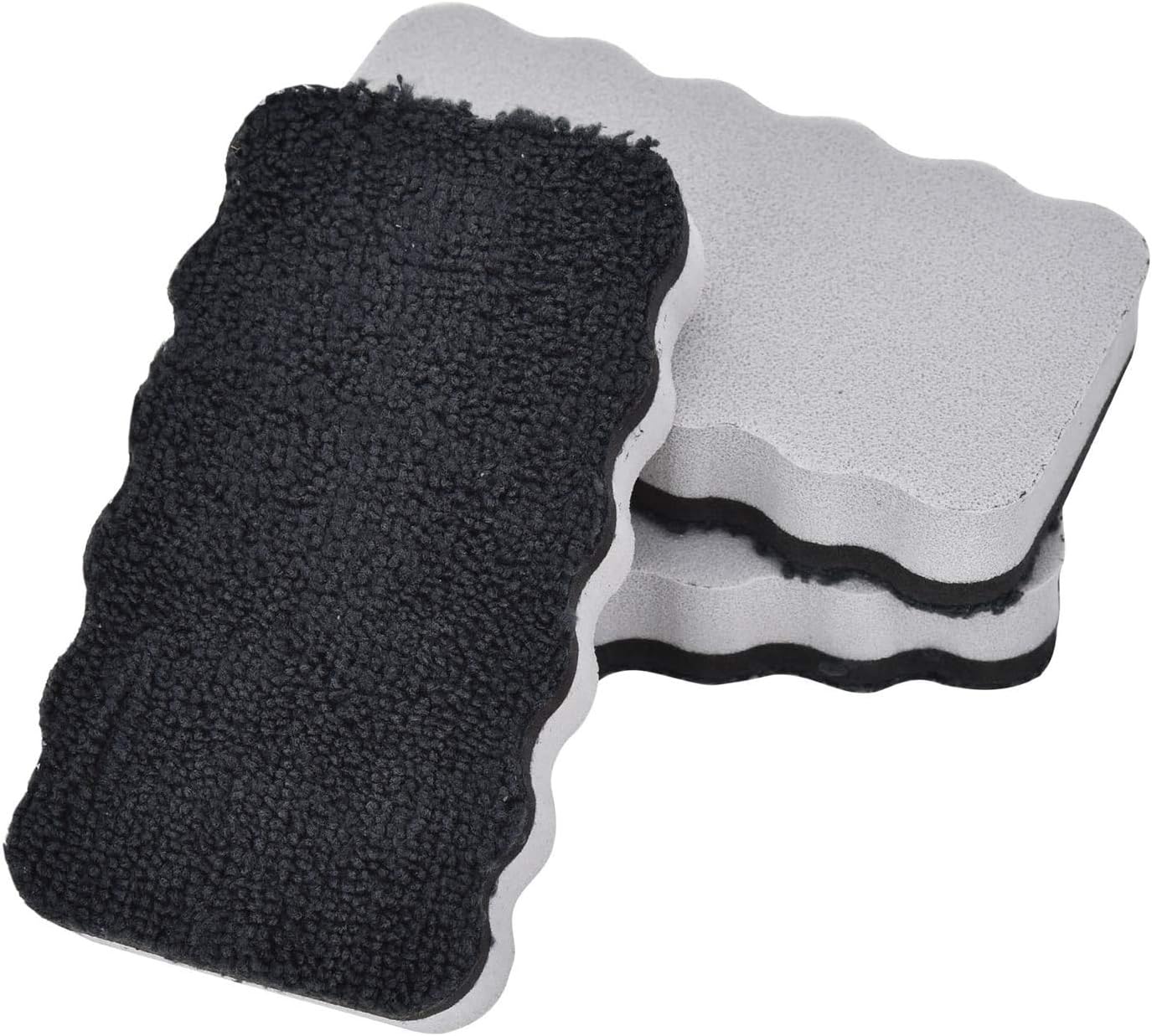 [3 Pack] Dry Erase Erasers, Browill Washable Smudge Free
