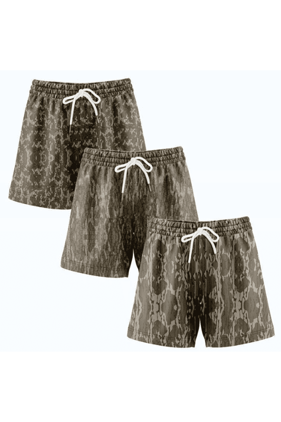 3 Pack Duck Camo Shorts, Mesh Athletic Shorts Lightweight Quick Dry Workout Running Shorts  for Running, Training, Gym Workouts