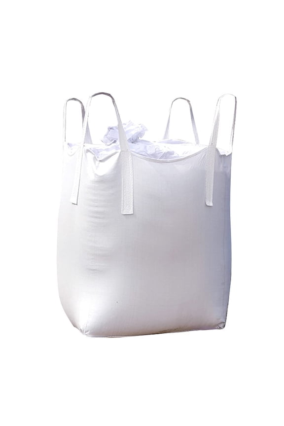 3 Pack Duffle Top Bulk Bag 35x35x45  Flat Bottom FIBC 1 Ton Super Sack  Ideal for Grain, Feed, Fertilizer & Powder, Creative American Home