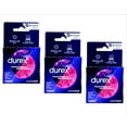 thumbnail image 1 of 3 Pack Durex PerforMax Intense Climax Control Ultra-Fine 3 Condoms Each, 1 of 6