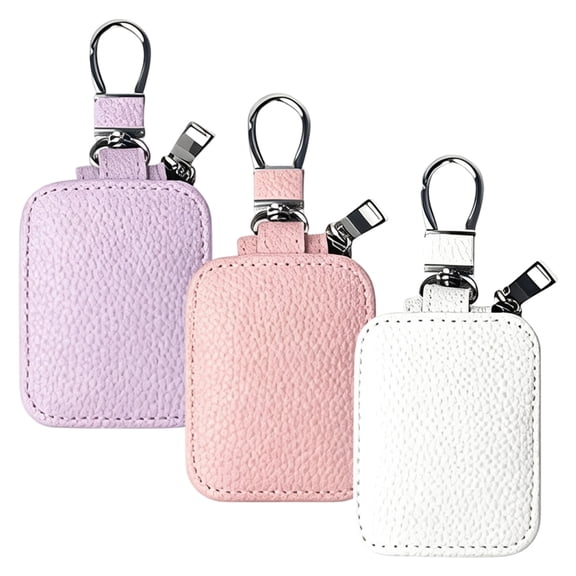 3 Pack Earbuds Case Storage Bag Earphone Carrying Case with Keychain for Earphones Earplugs