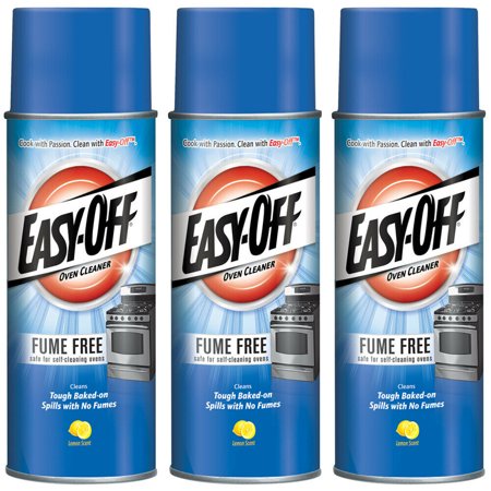 3 Pack - Easy-Off Fume Free Max Oven Cleaner, Lemon 24 oz