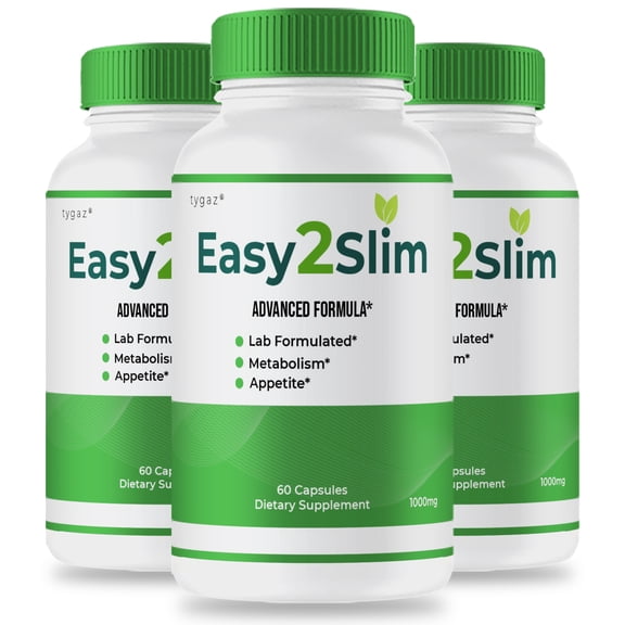 (3 Pack) Easy2Slim - Easy2Slim Pill Supplement