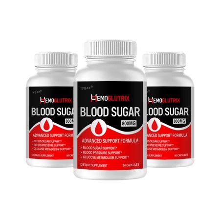 (3 Pack) Hemoglutrix - Hemoglutrix Blood Sugar Support Capsules