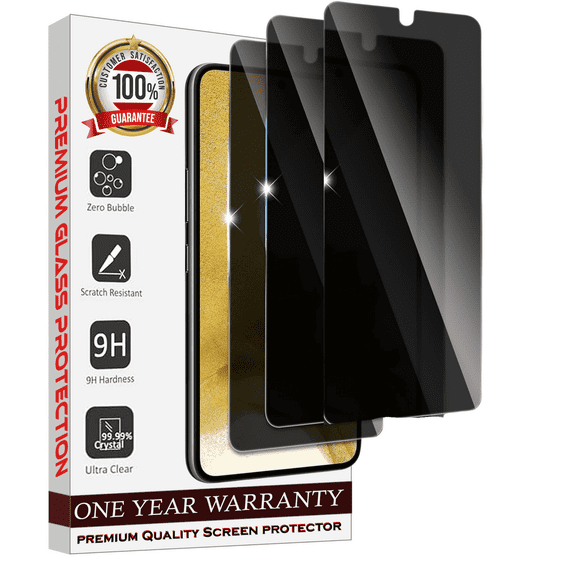 [ 3 Pack ] Entronix Privacy Screen Protector for Galaxy S25, Anti-Spy Shield Easy to Install