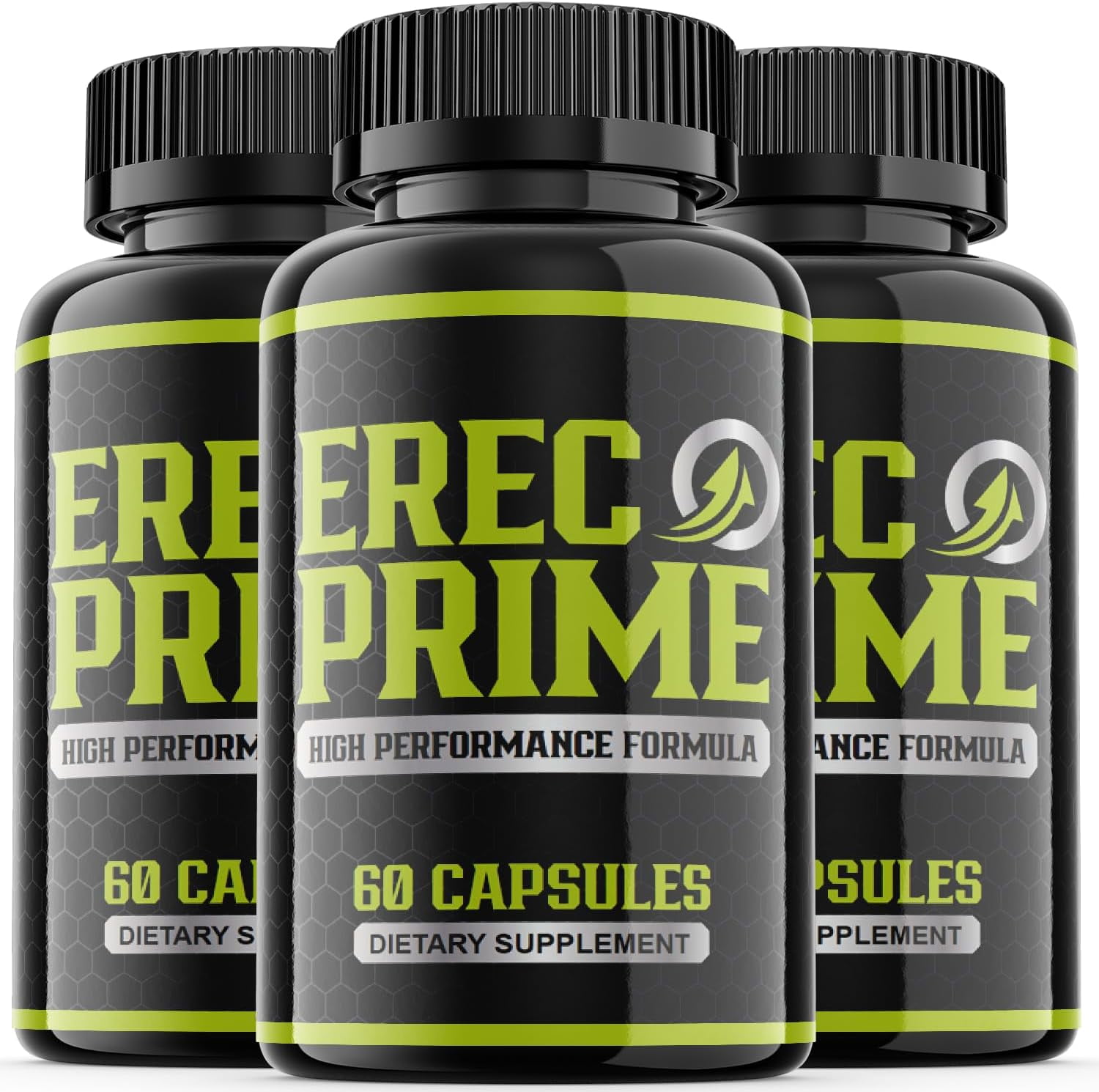 (3 Pack) Erec Prime Nutrition Dietary Supplement 180 Capsules