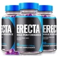 thumbnail image 1 of (3 Pack) Erecta Gummies, Ultra Performance Support Supplement, Maximum Strength Gummy, All Natural Erecta fil Multivitamins, Fast-Acting 1000MG Pills, Official Erecta Gomitas Reviews (180 Gummies), 1 of 6