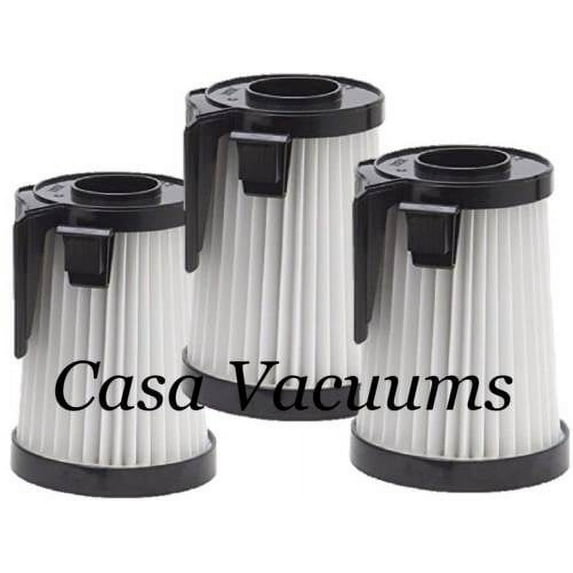 3-Pack - Eureka DCF-10 (DCF10), DCF-14 (DCF14) Compatible Dust Cup Filter. Replaces Part # 62731 62396