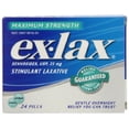 thumbnail image 1 of 3 Pack Ex-Lax Stimulant Laxative Maximum Strength Sessnosides 25mg 24 Pills Each, 1 of 1