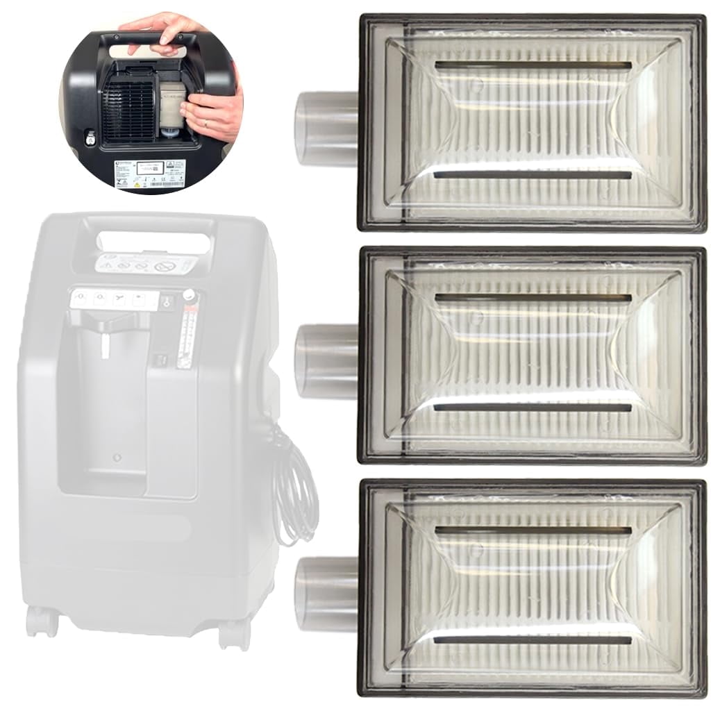 3-Pack Extended Life Intake Bacteria Filter Compatible with DS 505, 515 ...