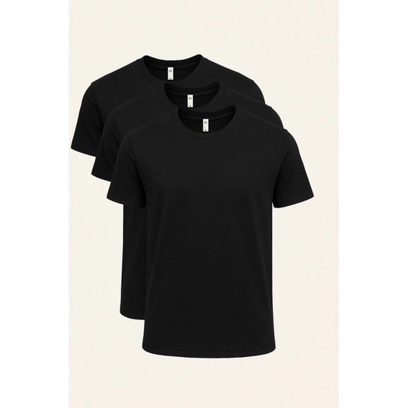 3-Pack Extra Soft Medium Weight Short Sleeve T-Shirts – Mashh Gear