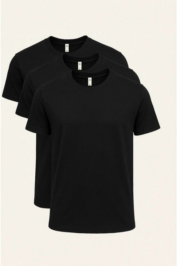 3-Pack Extra Soft Medium Weight Short Sleeve T-Shirts – Mashh Gear