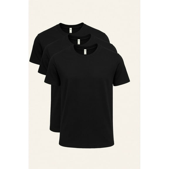 3-Pack Extra Soft Medium Weight Short Sleeve T-Shirts – Mashh Gear