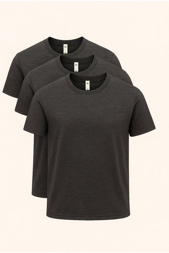 3-Pack Extra Soft Medium Weight Short Sleeve T-Shirts – Mashh Gear