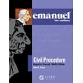 thumbnail image 1 of Pre-Owned Emanuel Law Outlines for Civil Procedure, Keyed to Yeazell (Paperback) 1454868546 9781454868545, 1 of 1