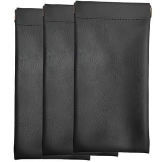 60 Pack Soft PU Leather Eyeglass Cases for Travel Sunglasses Pouch K Luxury Women main image 3