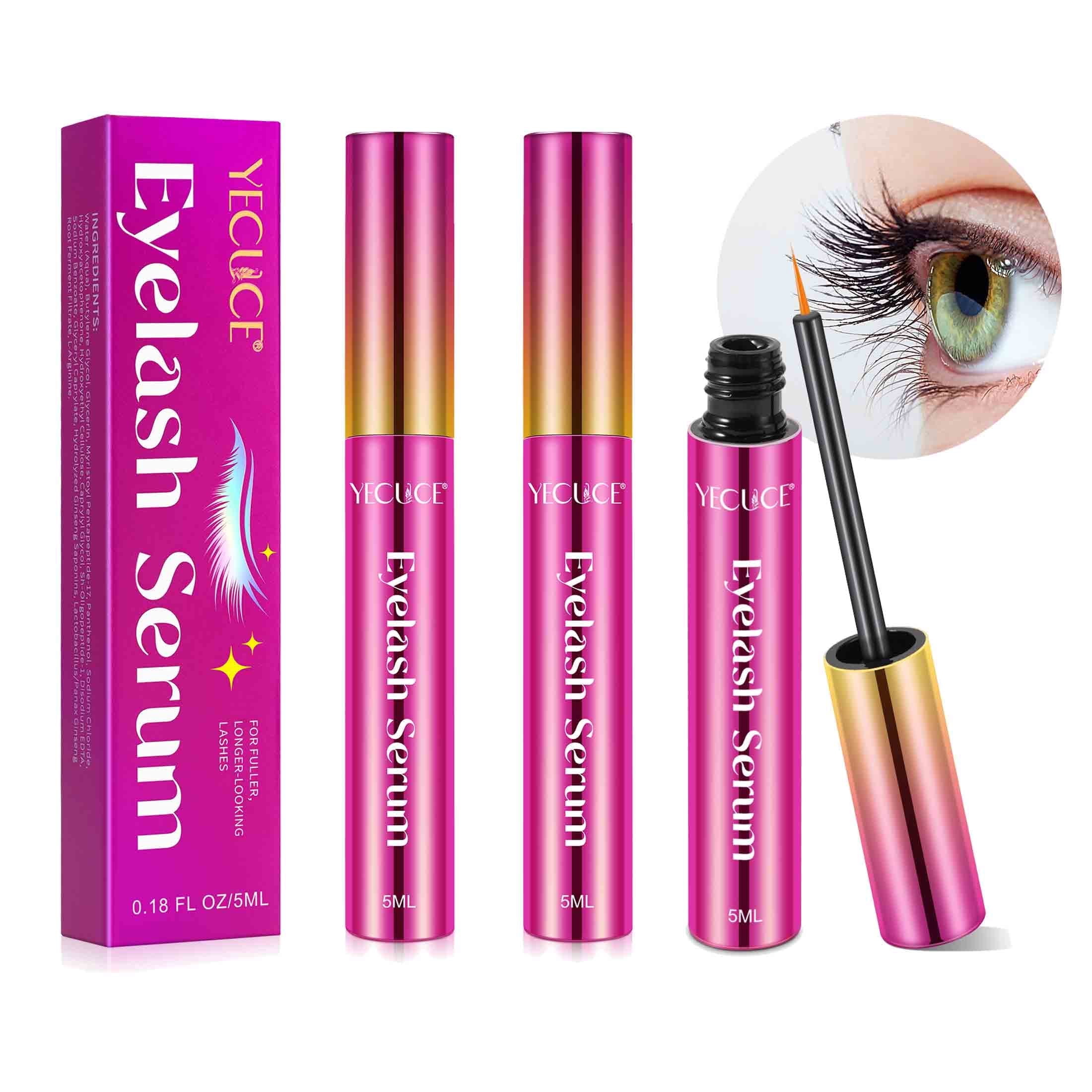 3-Pack Eyelash Serum, Unleash the Power of Nature for Longer