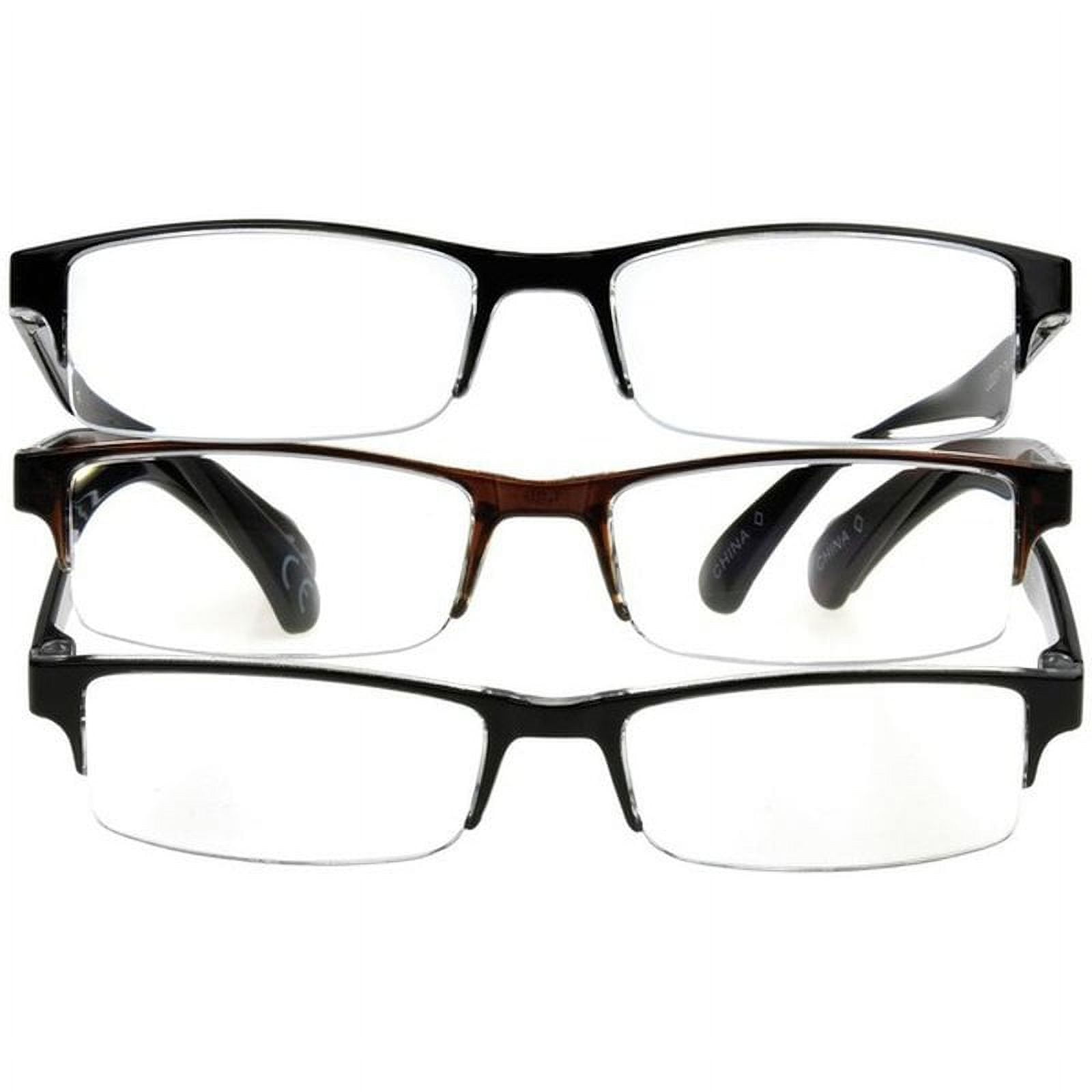 3 Pack FGX Reading Glasses Pete +1.50