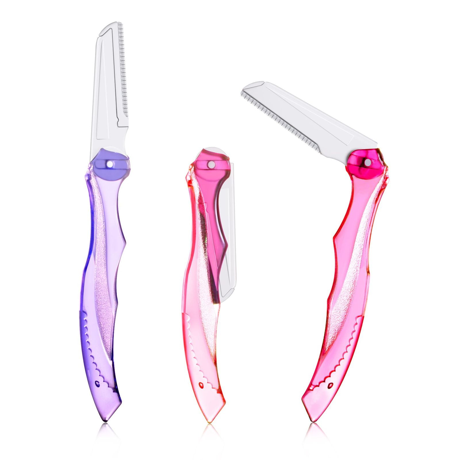 3 Pack Face Razors for Women & Men Shaving, Dermaplane Eyebrow Sharper