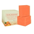 3 Pack Face Turmeric Soap Natural & Kojic Acid Soap For Hyperpigmentation Even Skin Tone Foaming
