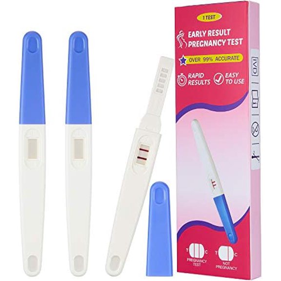 3 Pack Fake Pregnancy Test Prank Kit - Realistic Positive Result Joke Sticks Prank Fake Early Result Pregnancy Test for Hilarious Gags and Practical Jokes(Blue)