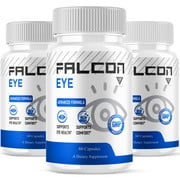 (3 Pack) Falcon Eye Supports Comfort, Falcon Eye Supplement (180 Capsules)