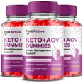 thumbnail image 1 of (3 Pack) Fast Active Keto ACV Gummies FastActive Supplement, Fast Activ Maxmium Strength Apple Cider Vinegar Formula (180 Gummies), 1 of 8