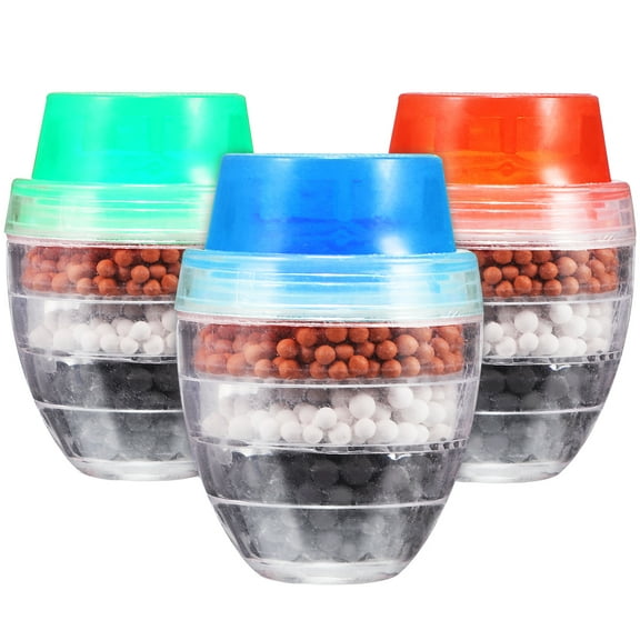 3 Pack Faucet Mount Filters, Faucet Water Filter Purifier Kitchen Tap Filtration