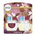 thumbnail image 1 of ( 3 Pack ) Febreze Plug In Air Freshener, Odor-Fighting Scented Oil Refill, Vanilla Suede Scent, 2 Refill, 1 of 5
