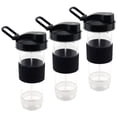 thumbnail image 1 of 3 Pack Felji 20 oz Cups with To Go Lids Replacement Set for Magic Bullet Blenders MB1001, 1 of 6