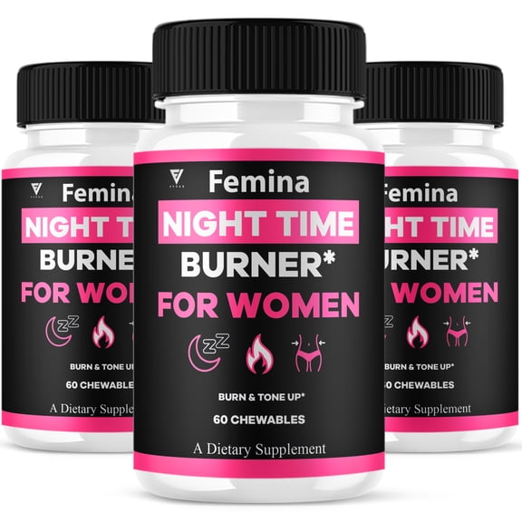 (3 Pack) Femina Night Time Capsules Femina NightTime Formula (180 Capsules)