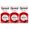 thumbnail image 1 of 3 Pack Feosol Ferrous Sulfate Iron Tablets, Original, 120 ea, 1 of 7