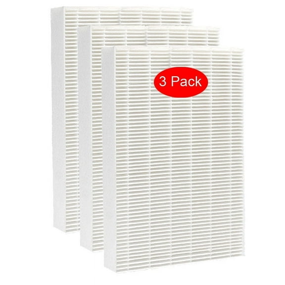 3 Pack Filter R H13 True HEPA Replacement Filter for Honeywell HPA300, HPA200,HPA100