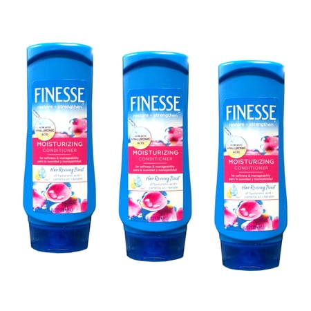 3 Pack - Finesse Moisturizing Conditioner Restore + Strengthen, 13 FL OZ