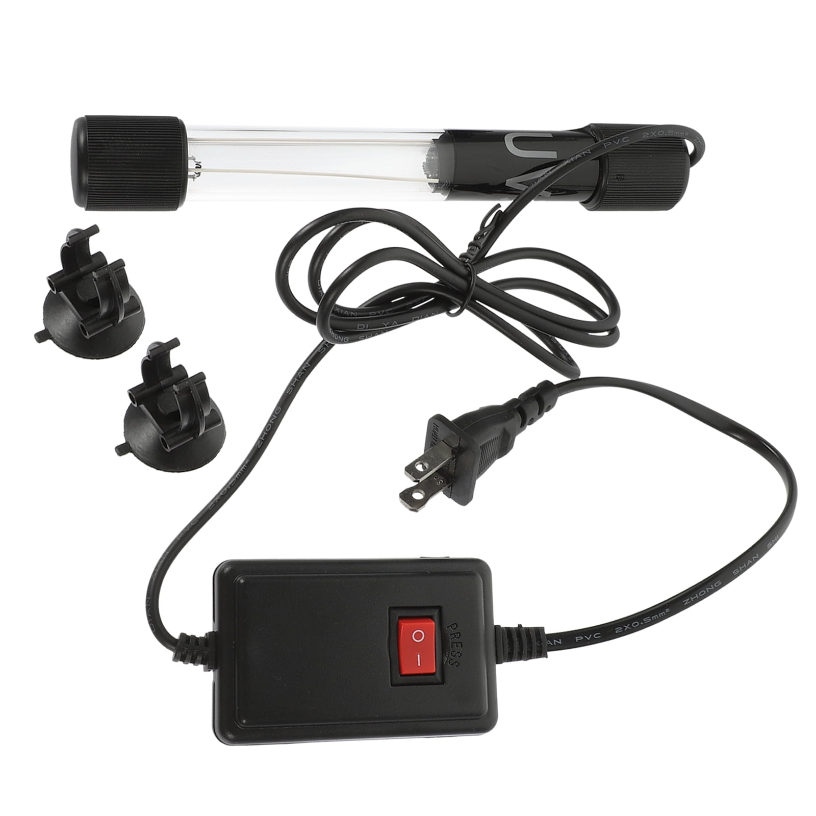 3 Pack Fish Tank UV Lamp Light Sterilizer for Algae Removal Ultraviolet