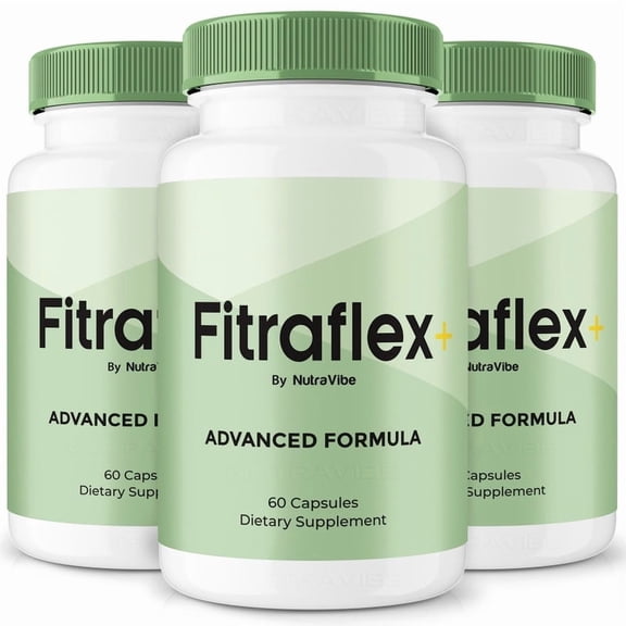 (3 Pack) FitraFlex+ Capsules Natural Joint Support Formula for Flexibility, Mobility & Confidence in Movement | Daily Formula for Comfort, Recovery & Active Lifestyle (180 Capsules)
