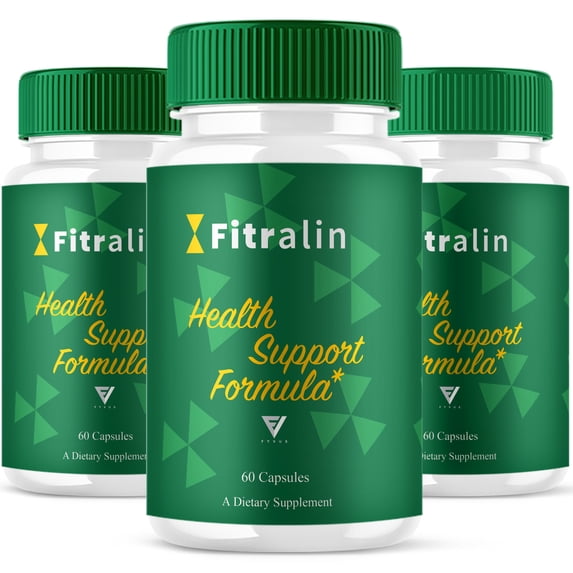 (3 Pack) Fitralin Weight Support, Fitralin Keto Supplement (180 Capsules)