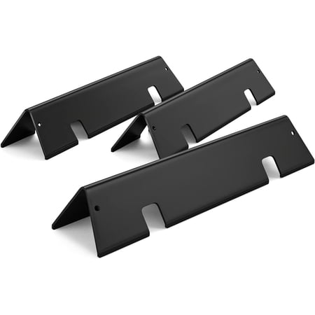 15.3 inches Flavorizer Bars for Weber Spirit II E-210 Grill Replacement Parts Porcelain-Enameled Grill Heat Plates, 3 Packs